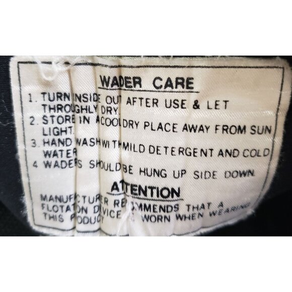 Hodgman Lakestream Neoprene Water Fishing Chest Waders LL Excellent Condition - Picture 7 of 10